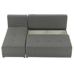 Диван угловой раскладной Mobhaus Mexx Left (Gray/Black) Thumb