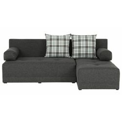 Диван угловой раскладной Mobhaus Mexx Right (Gray/Black) Thumb