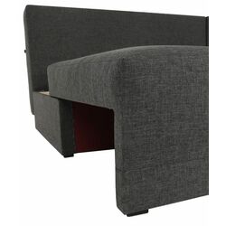 Диван угловой раскладной Mobhaus Mexx Right (Gray/Black) Thumb