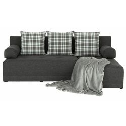 Диван угловой раскладной Mobhaus Mexx Right (Gray/Black) Thumb