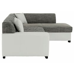 Canapea de colt extensibila Mobhaus Minerva Left (Gray/White) Thumb