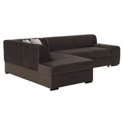 Диван угловой раскладной Mobhaus Minerva New Left (Brown) Thumb
