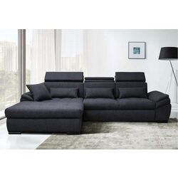 Canapea de colt extensibila Mobhaus Natik New Left (Gray) Thumb