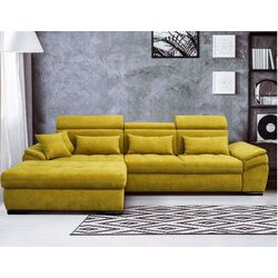 Canapea de colt extensibila Mobhaus Natik New Left (Mustard) Thumb