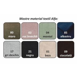 Canapea de colt extensibila Mobhaus Natik New Right (Mustard) Thumb