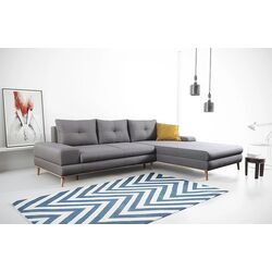 Sectiune canapea extensibila Mobhaus Panos Right (Gray/Mustard) Thumb
