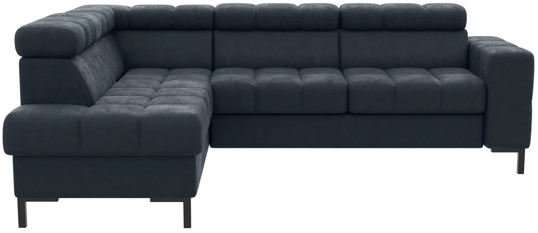 Canapea de colt extensibila Mobhaus Pasat Roh Left (Dark Gray) - 4