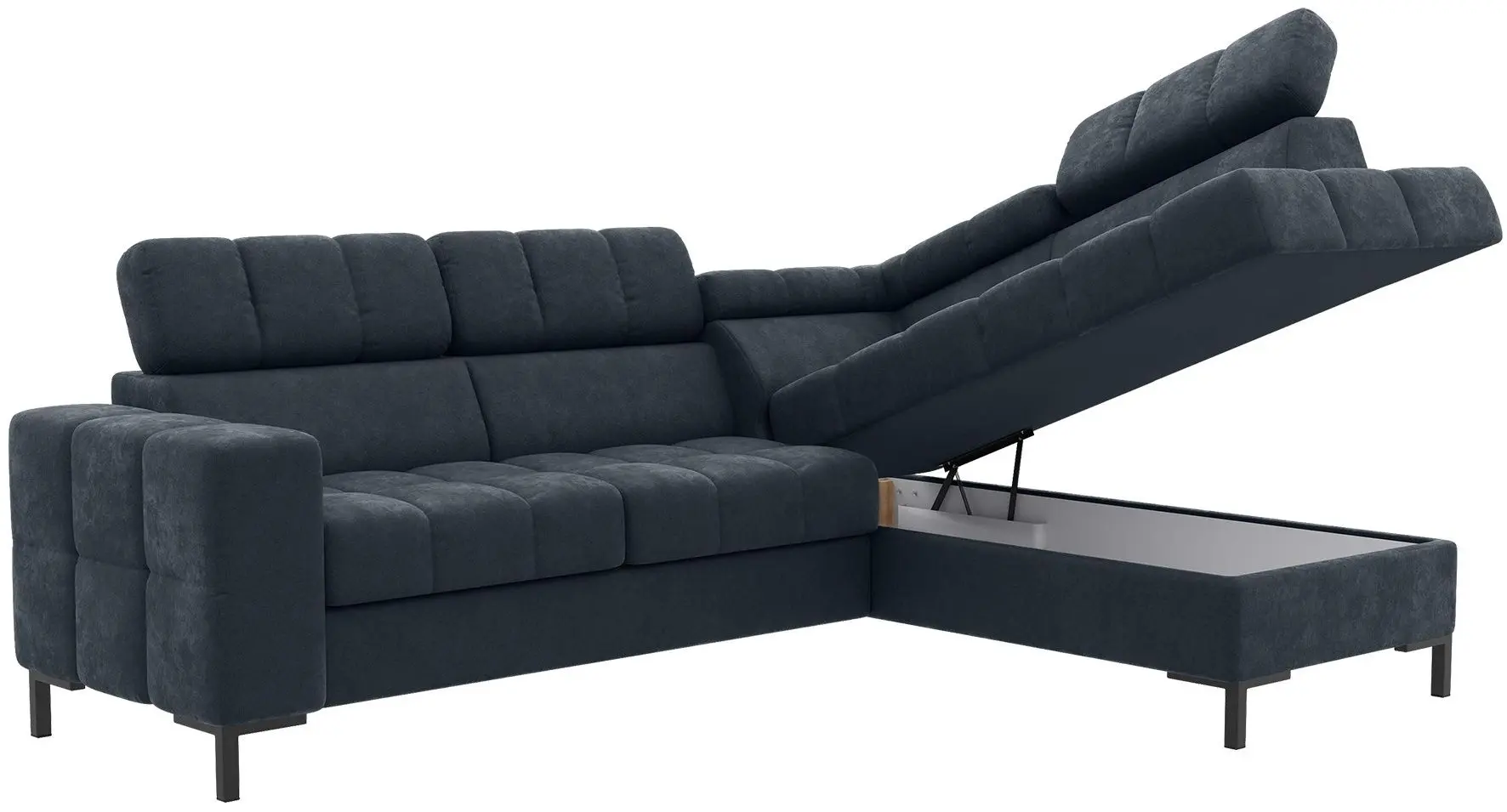 Диван угловой раскладной Mobhaus Pasat Roh Right (Dark Gray) - 5