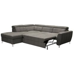Canapea de colt extensibila Mobhaus Penny Roh Left (Brown) Thumb