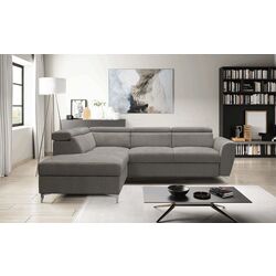 Canapea de colt extensibila Mobhaus Penny Roh Left (Brown) Thumb
