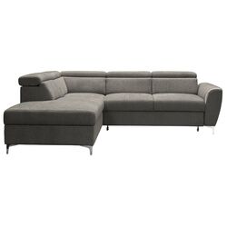 Canapea de colt extensibila Mobhaus Penny Roh Left (Brown)