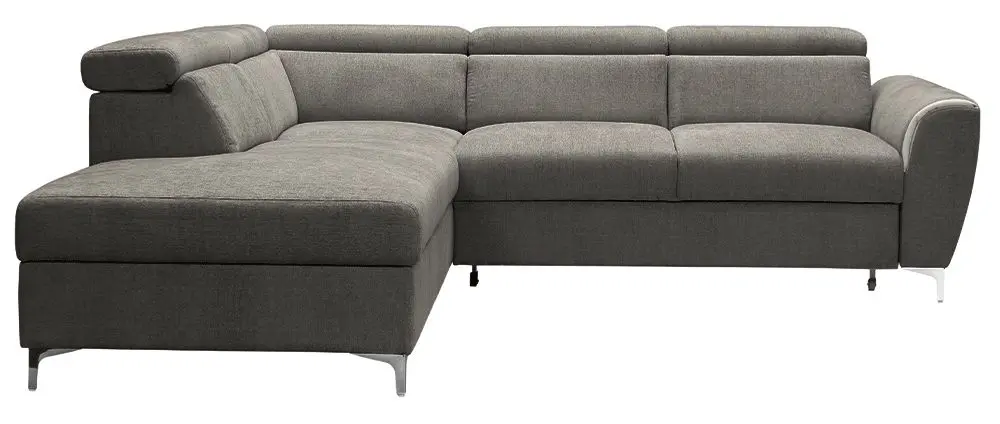 Canapea de colt extensibila Mobhaus Penny Roh Left (Brown)