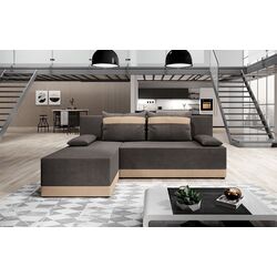 Диван угловой раскладной Mobhaus Romand (Gray/Beige) Thumb