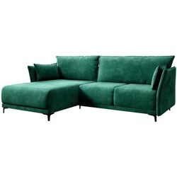 Диван угловой раскладной Mobhaus Salvo Roh Left (Emerald) Thumb