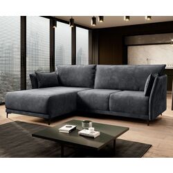 Canapea de colt extensibila Mobhaus Salvo Roh Left (Gray)