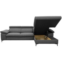 Canapea de colt extensibila Mobhaus Sanil Roh Right (Gray) Thumb