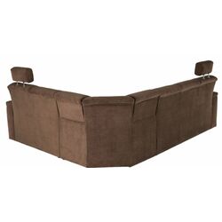 Canapea de colt extensibila Mobhaus Santiago Left (Brown) Thumb