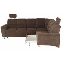 Canapea de colt extensibila Mobhaus Santiago Left (Brown) Thumb