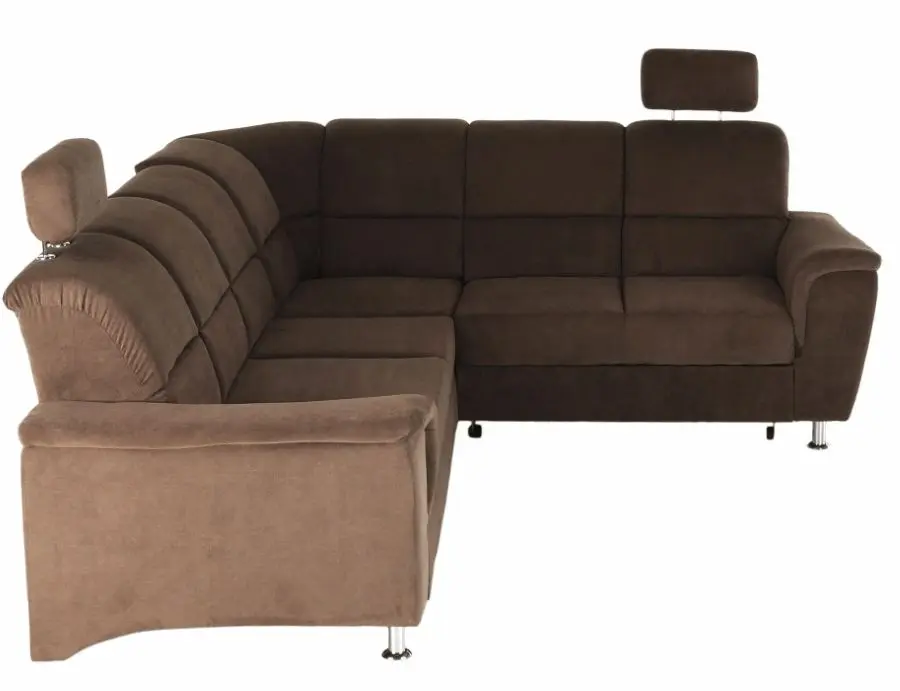 Canapea de colt extensibila Mobhaus Santiago Left (Brown)