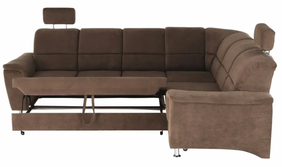 Canapea de colt extensibila Mobhaus Santiago Left (Brown)