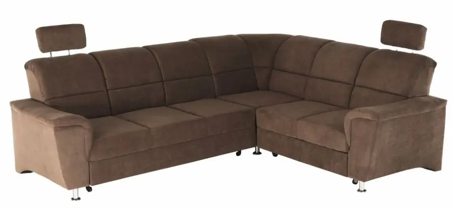 Canapea de colt extensibila Mobhaus Santiago Left (Brown)