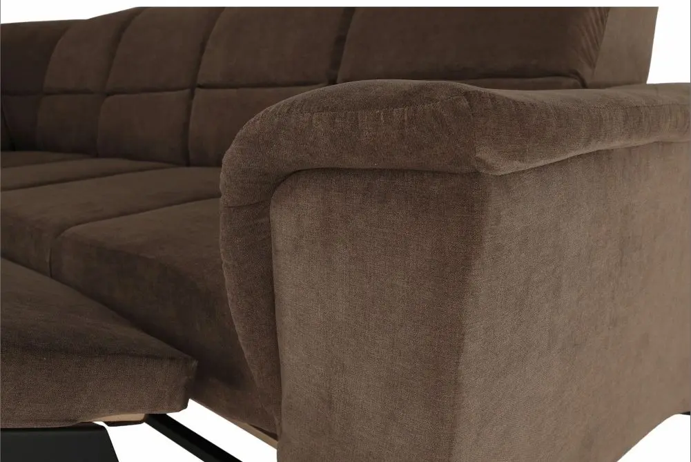 Диван угловой раскладной Mobhaus Santiago Right (Brown)