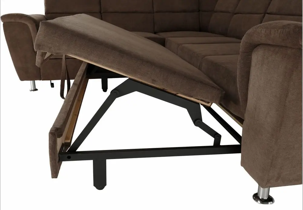 Диван угловой раскладной Mobhaus Santiago Right (Brown)