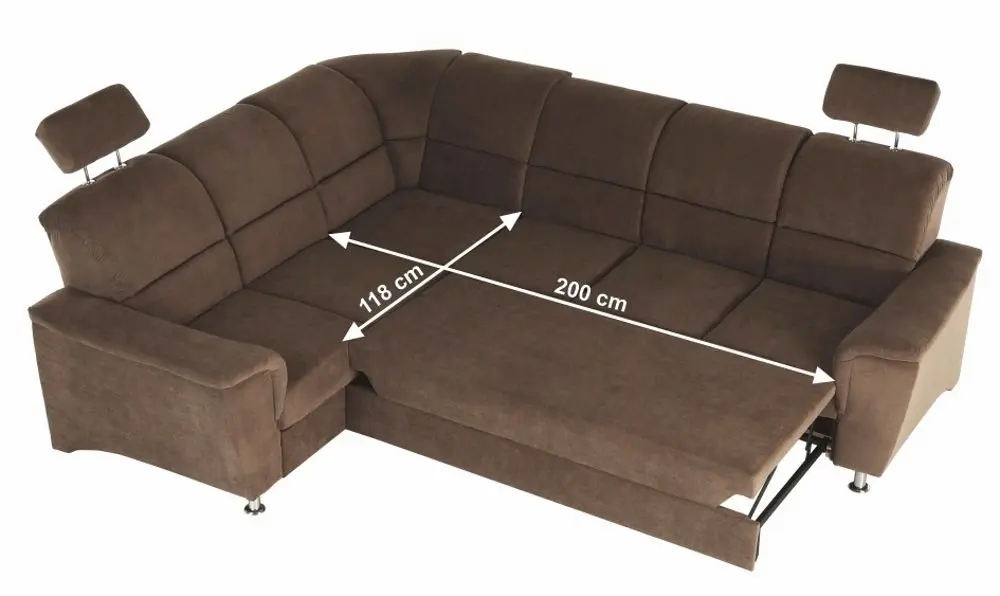 Диван угловой раскладной Mobhaus Santiago Right (Brown)