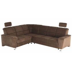 Canapea de colt extensibila Mobhaus Santiago Right (Brown)