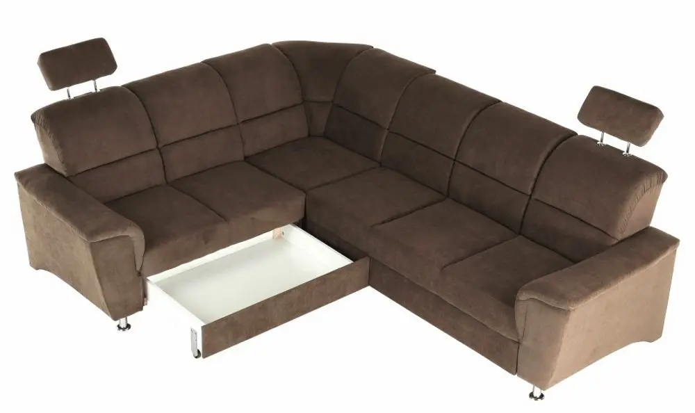 Диван угловой раскладной Mobhaus Santiago Right (Brown)