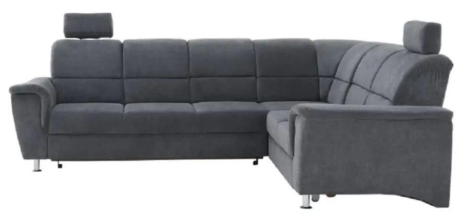 Canapea de colt extensibila Mobhaus Santiago Right (Gray)