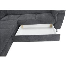 Canapea de colt extensibila Mobhaus Santiago Right (Gray) Thumb