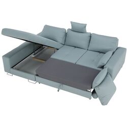 Canapea de colt extensibila Mobhaus Sati Left (Mint) Thumb