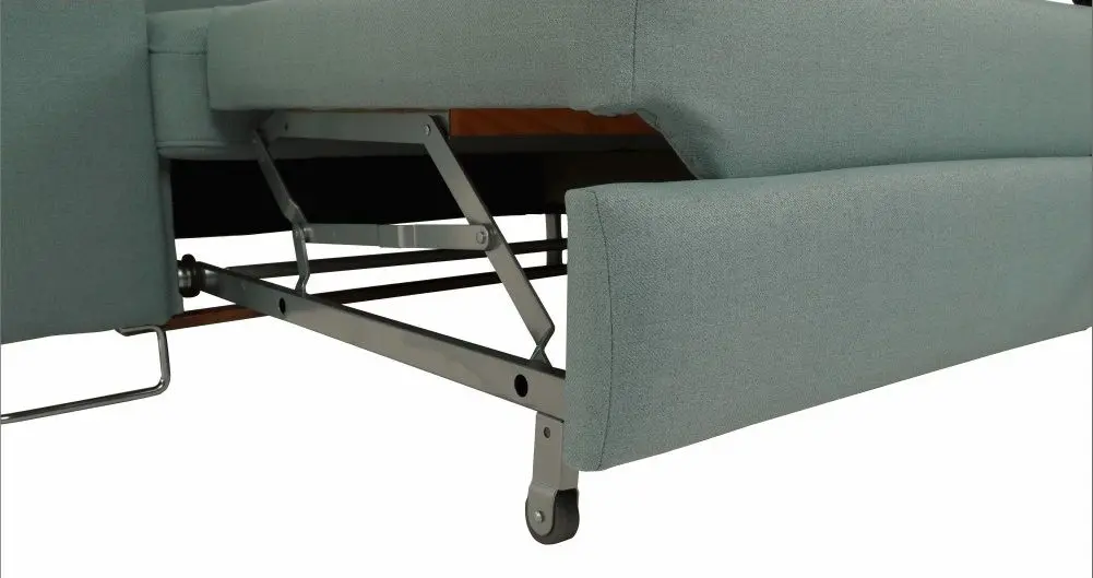Canapea de colt extensibila Mobhaus Sati Right (Menthol) - 12
