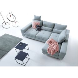 Canapea de colt extensibila Mobhaus Sati Right (Menthol) Thumb
