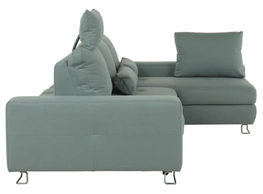 Canapea de colt extensibila Mobhaus Sati Right (Menthol) - 3