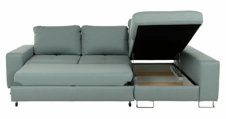 Canapea de colt extensibila Mobhaus Sati Right (Menthol) - 4