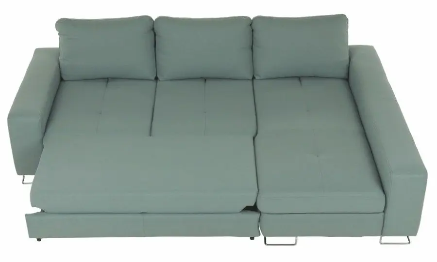Canapea de colt extensibila Mobhaus Sati Right (Menthol) - 6