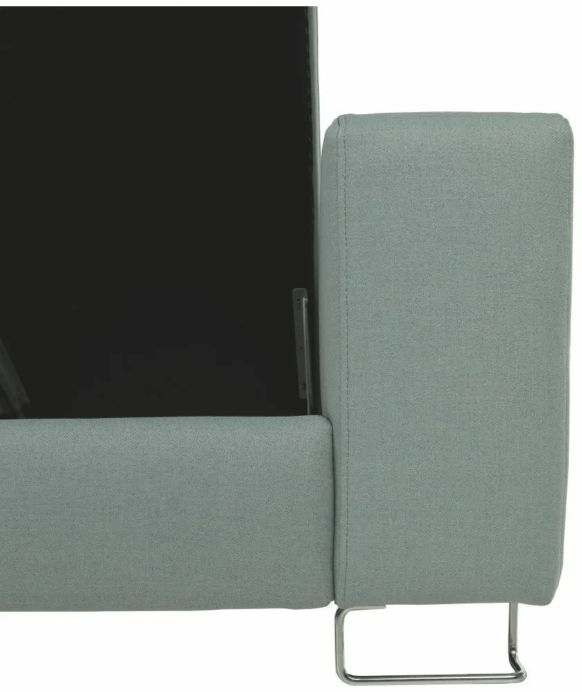 Canapea de colt extensibila Mobhaus Sati Right (Menthol) - 7