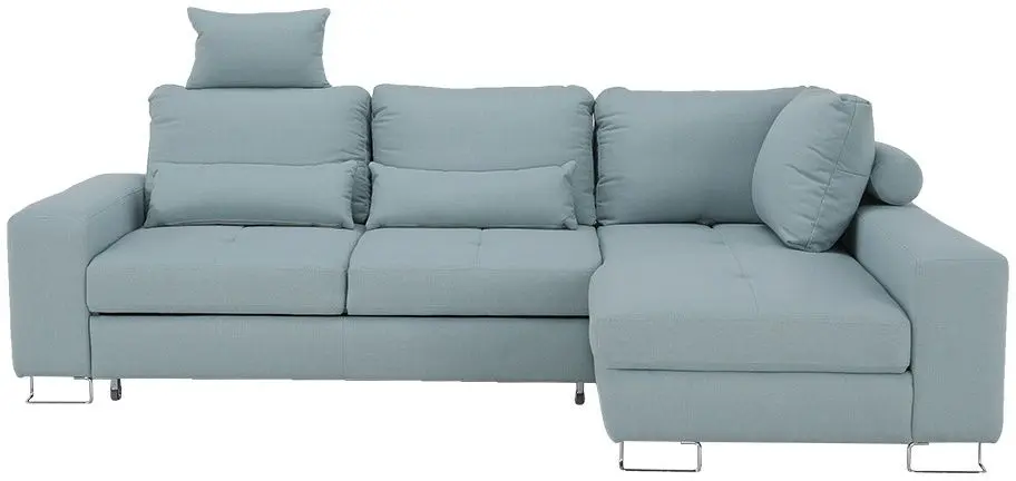 Canapea de colt extensibila Mobhaus Sati Right (Mint) - 4