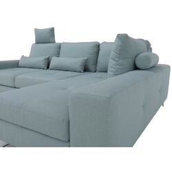 Canapea de colt extensibila Mobhaus Sati Right (Mint) Thumb