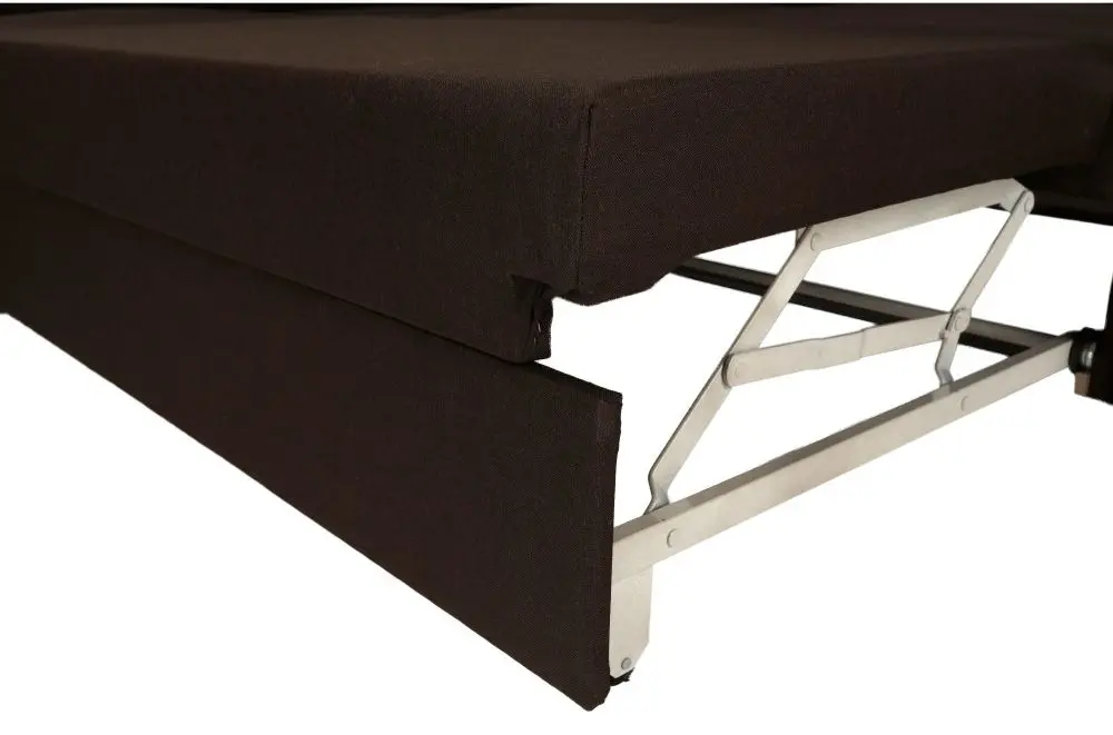 Canapea de colt extensibila Mobhaus Segoria Lux (Chocolate) - 4