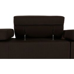 Canapea de colt extensibila Mobhaus Segoria Lux (Chocolate) Thumb
