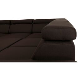 Canapea de colt extensibila Mobhaus Segoria Lux (Chocolate) Thumb