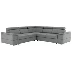 Canapea de colt extensibila Mobhaus Segoria Lux 2+2 (Gray)