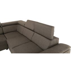 Диван угловой раскладной Mobhaus Segoria Lux Left (Gray-Brown) Thumb