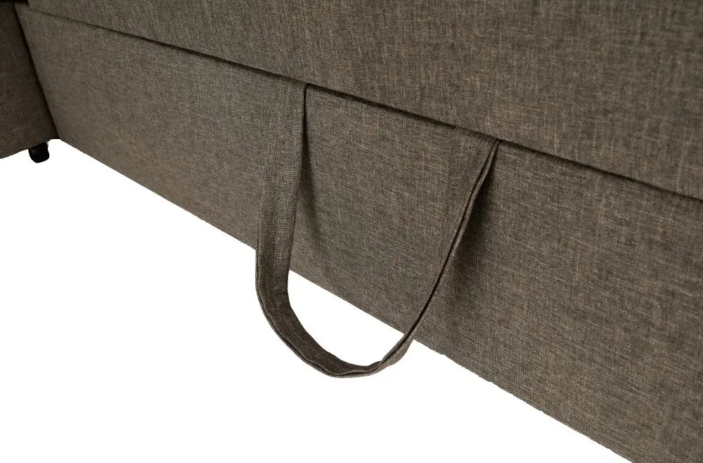 Диван угловой раскладной Mobhaus Segoria Lux Left (Gray-Brown) - 8