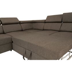 Диван угловой раскладной Mobhaus Segoria Lux Left (Gray-Brown) Thumb