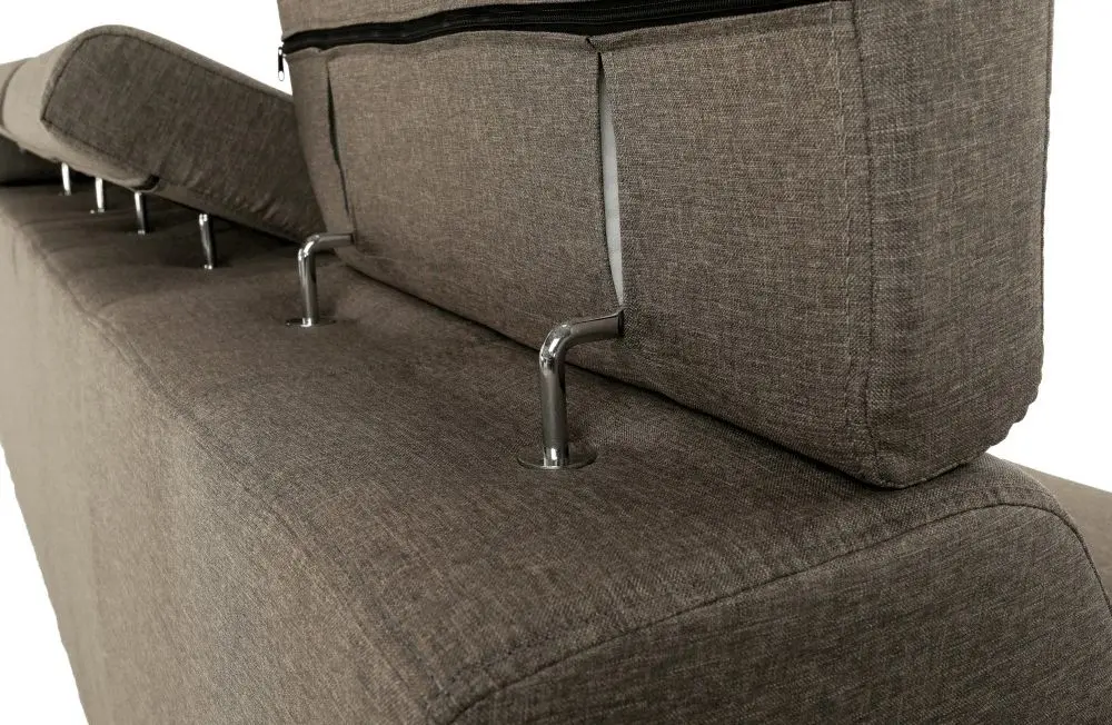 Диван угловой раскладной Mobhaus Segoria Lux Left (Gray-Brown) - 6