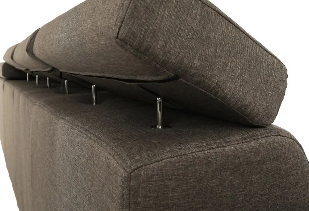Диван угловой раскладной Mobhaus Segoria Lux Left (Gray-Brown) - 5